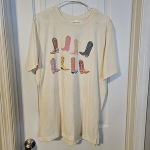 Cowboy boot T Shirt